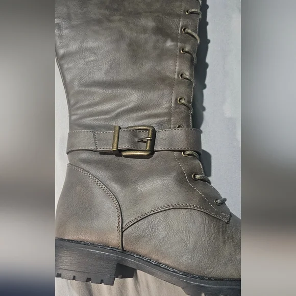 Just fab gray over the knee size 7.5 boots - Picture 11 of 13